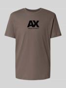 ARMANI EXCHANGE Regular Fit T-Shirt aus reiner Baumwolle mit Logo-Prin...