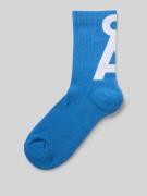 Armedangels Socken aus Baumwoll-Mix Modell 'SAAMUS SHORT' in Blau, Grö...