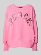 miss goodlife Oversized Sweatshirt aus reiner Baumwolle mit Statement-...