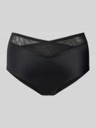 Triumph Slip mit Mesh-Besatz im semitransparenten Design Modell 'True'...