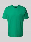 Tommy Hilfiger Regular Fit T-Shirt aus reiner Baumwolle in Gruen, Größ...