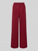 BOSS Orange Regular Fit Hose mit weitem Bein in Bordeaux, Größe 34