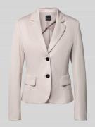 Marc Cain Blazer mit Reverskragen in Kitt, Größe 34