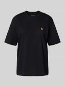Carhartt Work In Progress Oversized T-Shirt mit Label-Stitching in Bla...