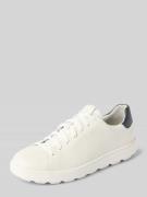 Geox Sneaker mit Schnürverschluss in Weiss, Größe 41