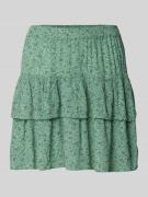 Only Ausgestellter Mini-Rock aus reiner Viskose Modell '30 BERYL' in T...