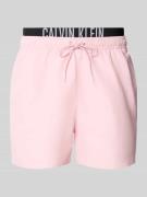 Calvin Klein Underwear Badehose mit elastischem Bund in Hellrosa, Größ...