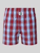 Deal Boxershorts mit elastischem Bund und Label-Patch in Rot, Größe L
