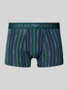 Emporio Armani Trunks mit elastischem Logo-Bund in Lagune, Größe L