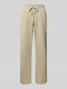 Gina Tricot Straight Fit Sweatpants mit elastischem Bund in Sand, Größ...