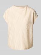 Someday T-Shirt mit Strukturmuster Modell 'Kilaja resort' in Sand, Grö...