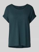 Only Relaxed Fit T-Shirt aus Viskose-Mix Modell 'MOSTER' in Bottle, Gr...