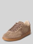 BOSS Low Top Sneaker aus echtem Leder Modell 'BRENTA' in Taupe, Größe ...