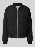 Tom Tailor Denim Regular Fit College-Jacke mit Steppnähten in Black, G...