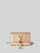 VALENTINO BAGS Clutch in Leder-Optik mit Logo-Applikation Modell 'Divi...