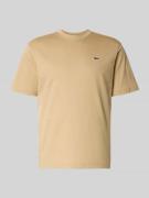 Lacoste Regular Fit T-Shirt aus reiner Baumwolle in Beige, Größe XL