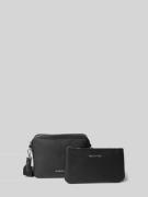 VALENTINO BAGS Crossbody Bag mit Label-Detail in Black, Größe 1