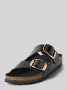 Birkenstock Sandalen mit Dornschließen Modell 'LENA' in Black, Größe 3...