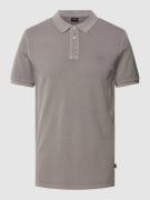 JOOP! Jeans Poloshirt mit Label-Details Modell 'Ambrosio' in Silber, G...