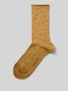 Falke Socken mit Label-Detail Modell 'SO Special' in Gold, Größe 35-38