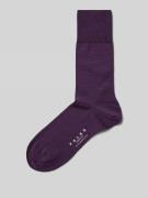 Falke Socken aus Schurwoll-Mix mit Logo-Print Modell 'Airport' in Pfla...