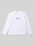 Jack & Jones Sweatshirt mit Label-Stitching Modell 'NORREBRO' in Weiss...