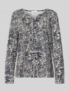 Tom Tailor Regular Fit Langarmshirt aus reiner Baumwolle in Marine, Gr...