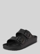 Birkenstock Slides mit Logo-Prägung Modell 'Arizona' in Black, Größe 3...