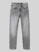 CARS JEANS Jeans im Used-Look Modell 'GUARD' in Black, Größe 146