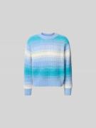 Kenzo Regular Fit Pullover aus Alpaka-Mix in Hellblau, Größe L