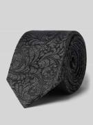 OLYMP Krawatte im Allover-Look (6,5 cm) in Black, Größe 1