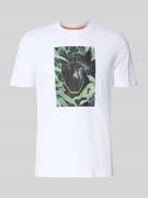 BOSS Orange Regular Fit T-Shirt aus reiner Baumwolle Modell 'ANIMALI' ...