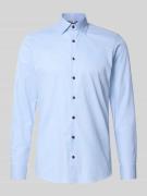 OLYMP Level Five Slim Fit Business-Hemd mit Kentkragen in Bleu, Größe ...