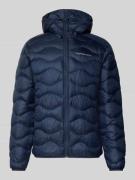 PEAK PERFORMANCE Steppjacke mit Label-Stitching in Marine, Größe L
