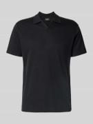 Strellson Regular Fit Poloshirt aus reiner Baumwolle in Black, Größe X...