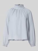 Drykorn Regular Fit Bluse mit Seiden-Anteil Modell 'DUMONDA' in Hellbl...