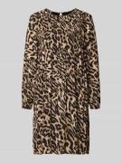 Betty Barclay Knielanges Kleid mit Rundhalsausschnitt und Smok-Details...