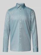 OLYMP Level Five Slim Fit Business-Hemd mit Kentkragen in Gruen, Größe...