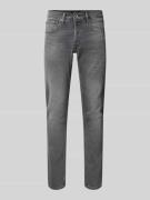 Replay Regular Slim Fit Jeans im Used-Look Modell 'WILLBI' in Silber, ...
