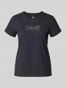Levi's® T-Shirt mit Label-Print in Black, Größe L