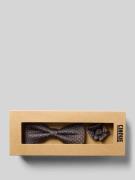 CINQUE Fliege und Einstecktuch aus Seide Modell 'PIO' in Schoko, Größe...