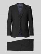 Pierre Cardin Anzug mit Reverskragen in Black, Größe 29