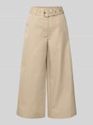 JOOP! Culotte mit Gürtel Modell 'Philia' in Sand, Größe 34
