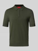 HUGO Regular Fit Poloshirt aus Viskose-Mix Modell 'SAN PETER-CV' in Du...