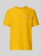Tommy Hilfiger Regular Fit T-Shirt aus reiner Baumwolle in Gelb, Größe...
