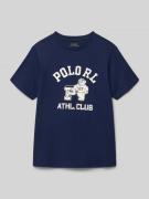Polo Ralph Lauren Teens T-Shirt mit Label-Print und Rundhalsausschnitt...
