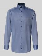 OLYMP Modern Fit Businesshemd aus reiner Baumwolle in Marine, Größe 41