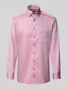 OLYMP Regular Fit Business-Hemd aus reiner Baumwolle in Rot, Größe 44