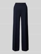 Windsor Stoffhose mit elastischem Bund in Marine, Größe 34