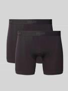 SLG Trunks mit Logo-Stitching Modell 'Sloggi' im 2er-Pack in Anthrazit...